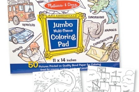 Jumbo Colouring Pad - Blue picture 1665